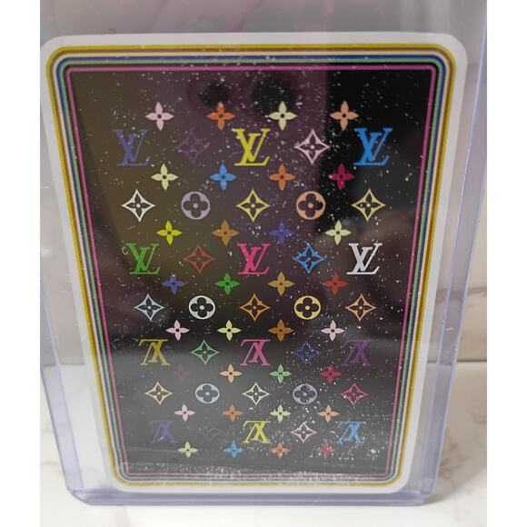 LOUIS VUITTON Vintage Takashi Murakami Monogram Playing Card - 2 of Hearts - Picture 2 of 2